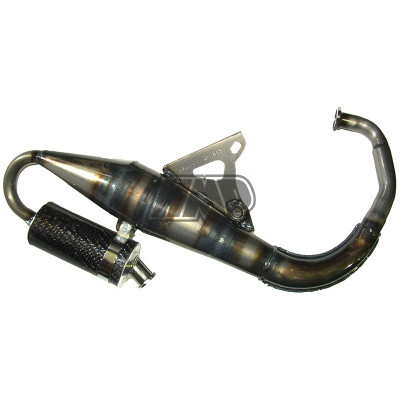 Panela escape YAMAHA BWS 50 MINARELLI vertical carbono scooter - FIREBOX